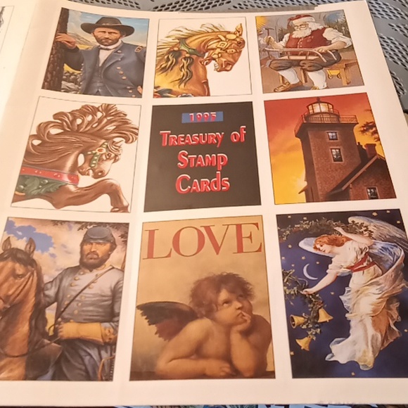 1995 Stamp Cards entire collection . - Picture 7 of 12